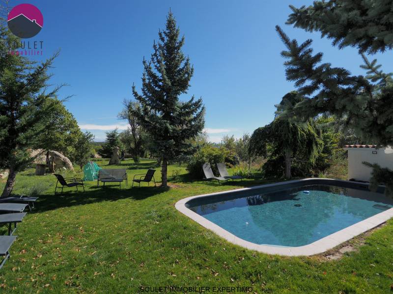 Mas de hameau Villes sur Auzon campagne 2 logements